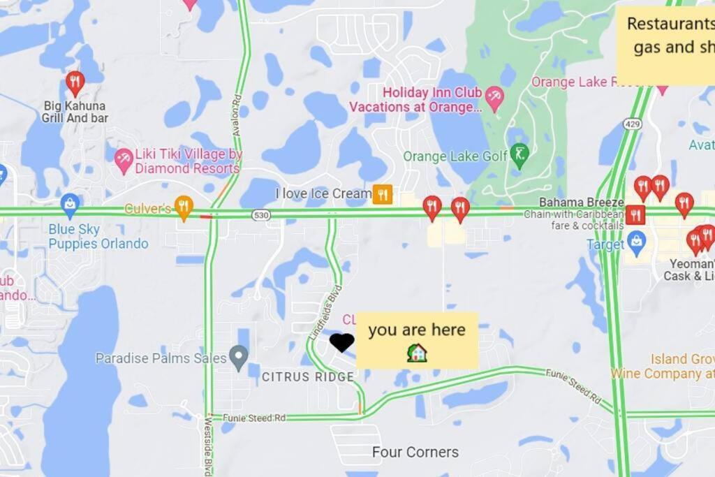 Vacation Home With Private Pool Near Disney World คิสซิมมี ภายนอก รูปภาพ