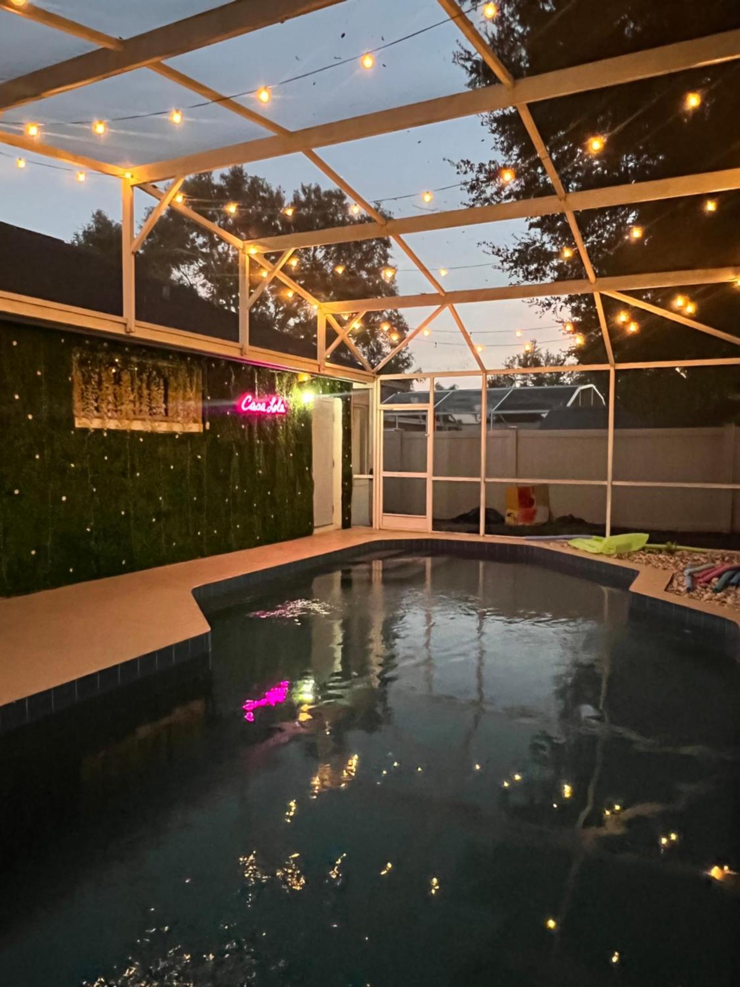Vacation Home With Private Pool Near Disney World คิสซิมมี ภายนอก รูปภาพ